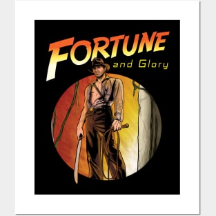 Fortune and Glory Adventurer Posters and Art